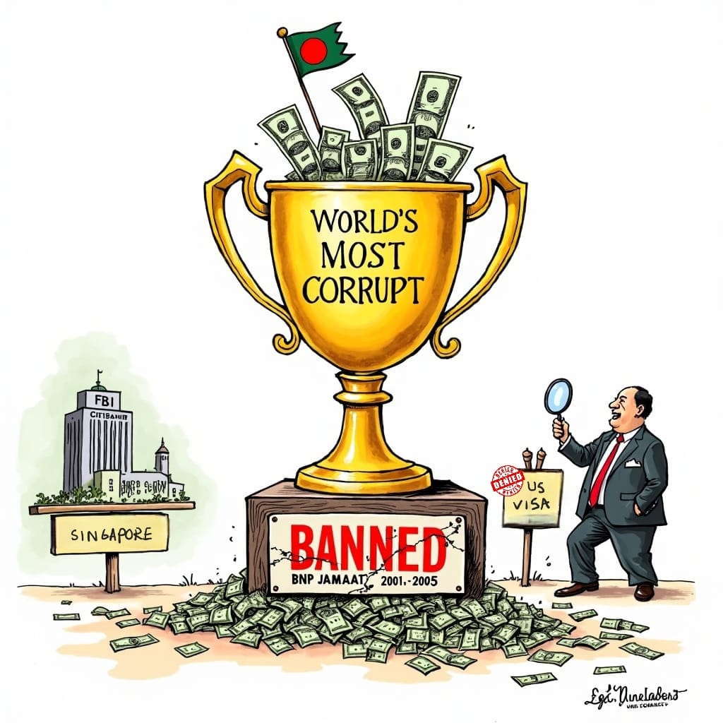 World Champion of Corruption: How BNP Made Bangladesh the Most Corrupt Country on Earth