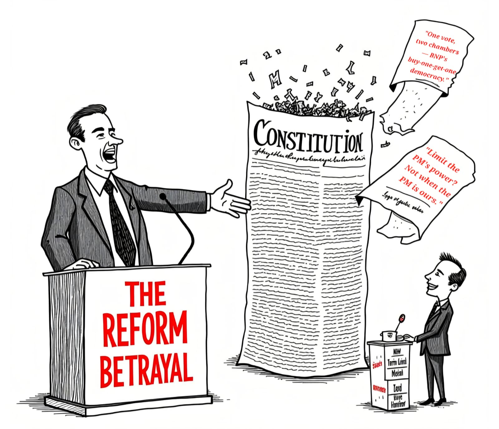The Reform Betrayal: How BNP Won on the Promise of Change — Then Gutted Every Reform That Threatened Its Power